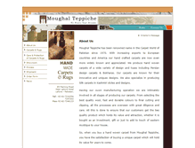 Tablet Screenshot of moughalteppiche.com